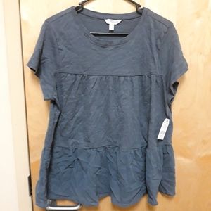 Time & Tru L Boho shirt